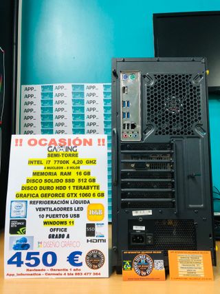 PC GAMING i7 16GB RAM 1TERA SSD
