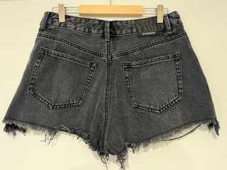 Shorts vaqueros negros mujer