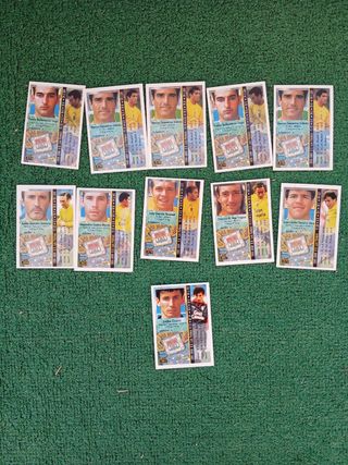 Colección Cartas Fútbol las palmas FC vintage