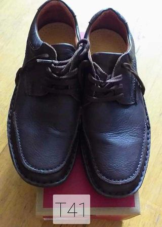 Zapatos Aída Hombre Talla 46 Marrones