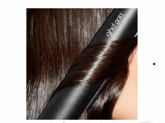 Plancha Ghd Gold Negra