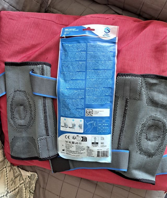 Ginocchiere (coppia) Sport Support Taglia M-L