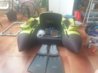 Pato de pesca HART con aletas y sonda