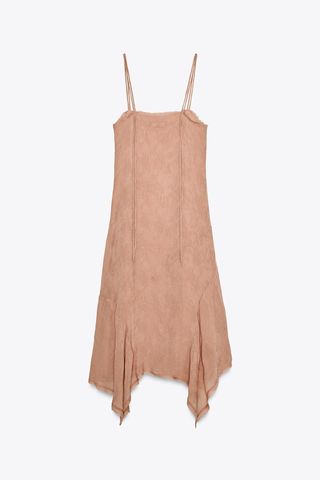 Vestido Zara tirantes lentejuelas