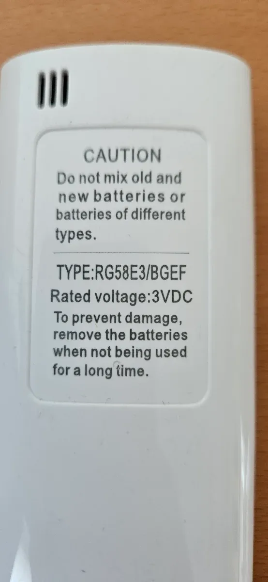 Mando Midea Aire Acondicionado
