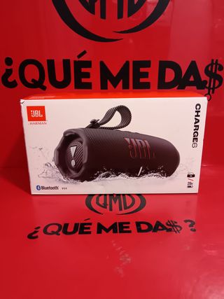 Altavoz JBL Charge 6 Negro Bluetooth