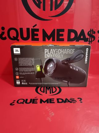 Altavoz JBL Charge 6 Negro Bluetooth
