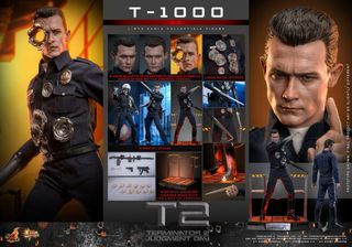 Hot Toys T-1000 2.0 Terminator 2 Figura