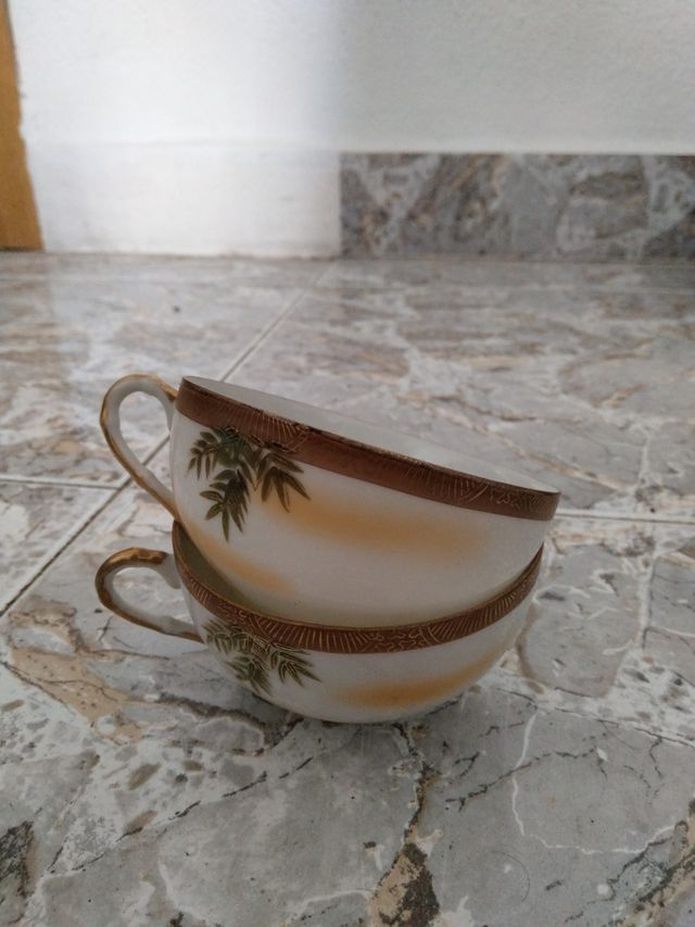 Set da tè Kutani per 2