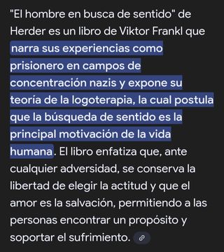 Libro: El hombre en busca de sentido