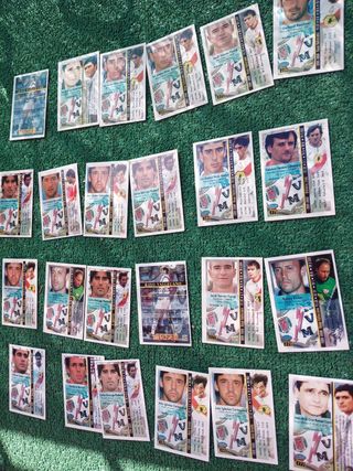 Colección Cartas Fútbol Rayo Vallecano