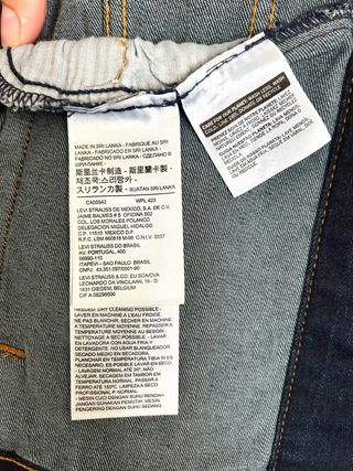 Chaqueta vaquera Levi’s Trucker Mujer Azul Oscuro