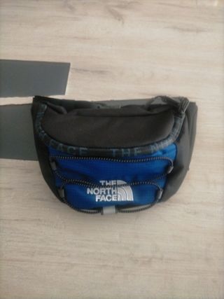 Riñonera The North Face azul y negra