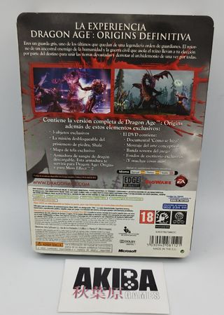 Dragon Age Origins Collector's Edition Xbox 360