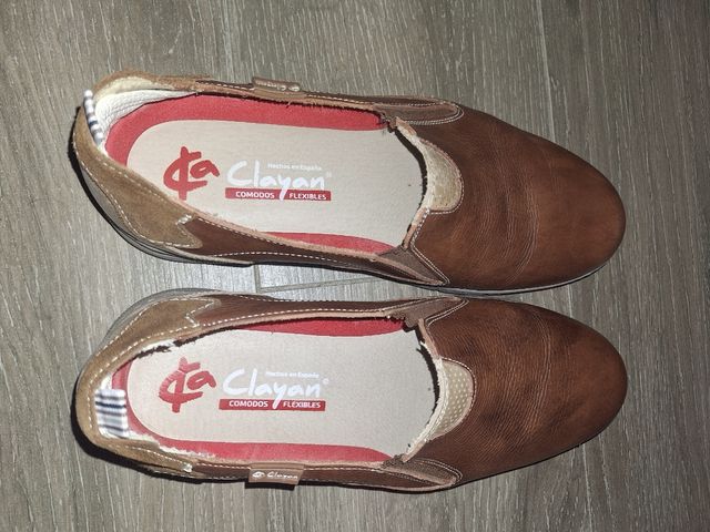 Mocasines Clayan Marrones Talla 41
Muy cómodos, si