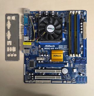 Placa Base ASRock N68C-GS FX + Procesador AMD