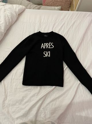 Jersey Bershka Après Ski Negro