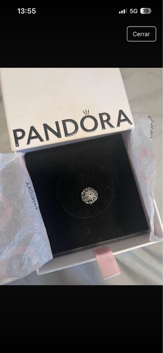 Pandora Charm Copo de Nieve Plata