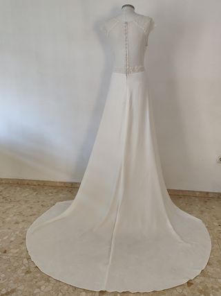 Vestido de Novia Rosa Clará Encaje Floral