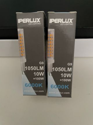 Lampadine LED G9 10W 6000K IPERLUX (2 pezzi)