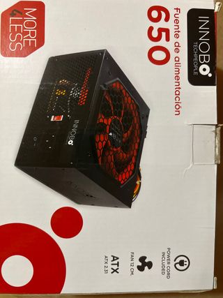 Fuente de Alimentación INNOBO 650W ATX