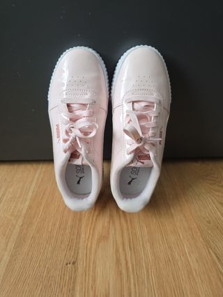 Zapatillas Puma rosas charol