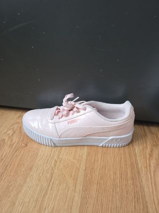 Zapatillas Puma rosas charol