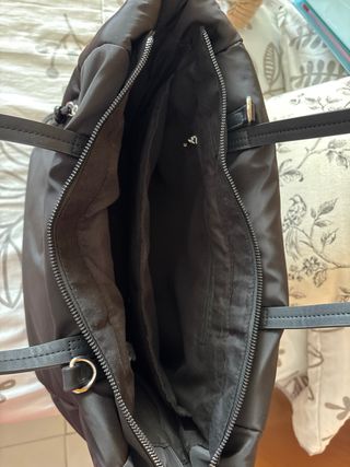 Bolso Negro Stradivarius Acolchado 
