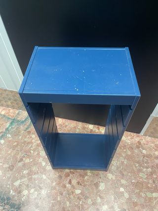 Mobili per scaffali in legno blu Ikea