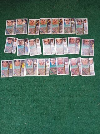 Colección Cartas Fútbol del Real Zaragoza vintage