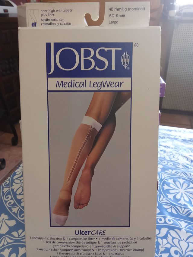 Jobst Ulcer CARE AD-Knee Beige Talla L