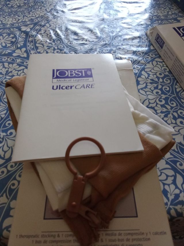 Jobst Ulcer CARE AD-Knee Beige Talla L