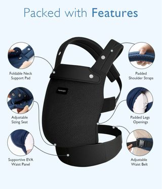 Portabebés Momcozy Negro