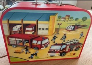 Maleta infantil bomberos 