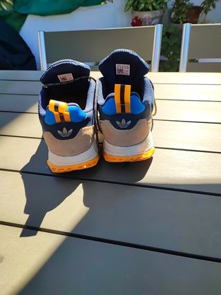 Zapatillas Adidas ZX Hombre Beige/Azul