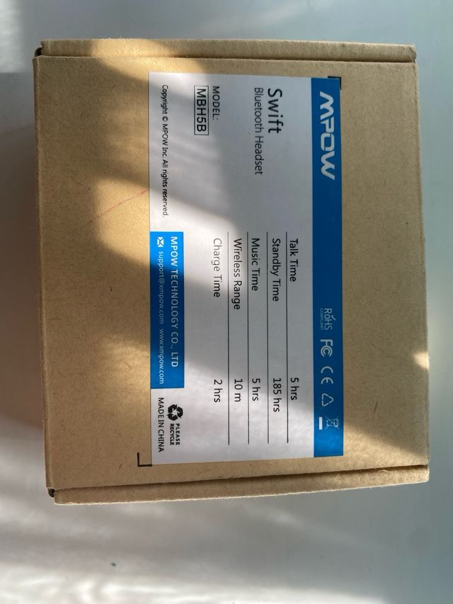 Auriculares Deportivos Bluetooth MPOW Negros