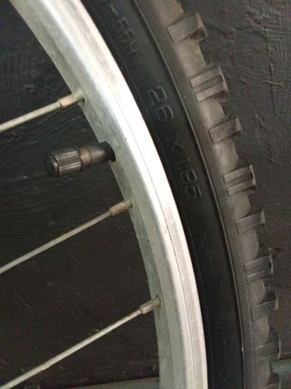 Rueda trasera bicicleta 26 pulgadas