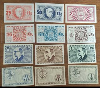 12 Billetes Locales España