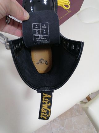 Botas Dr. Martens charol negras