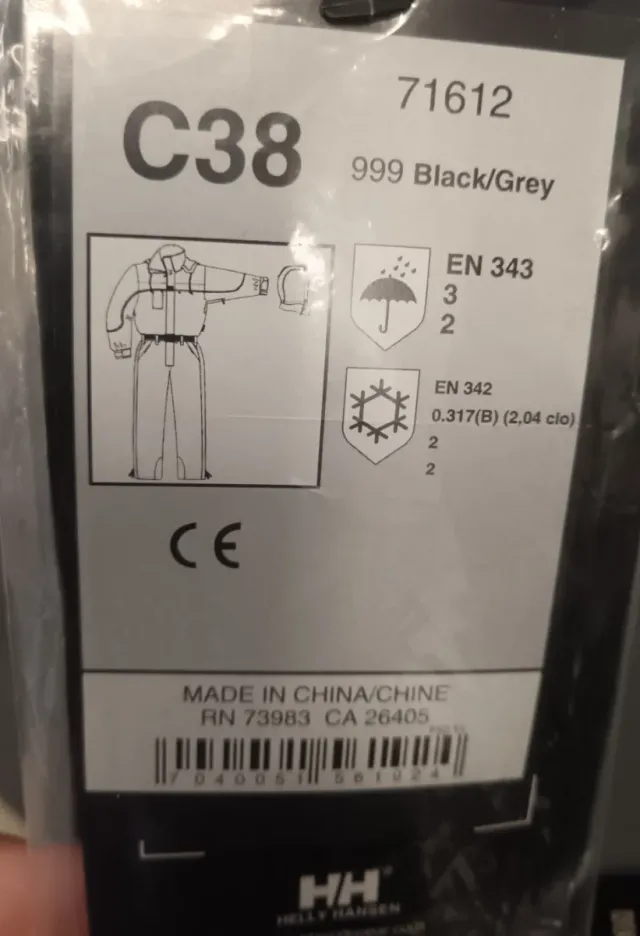 Helly Hansen buzo a estrenar