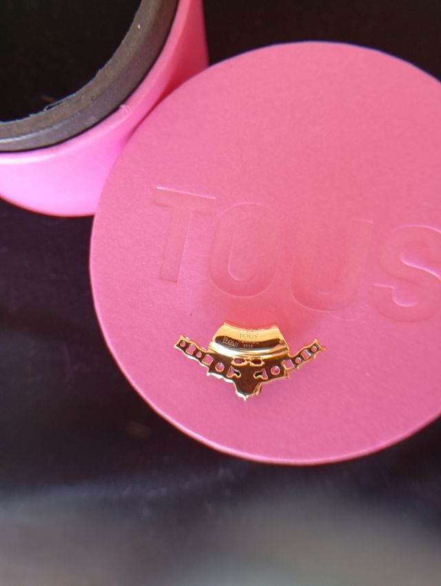 Colgante Tous Dorado y Negro