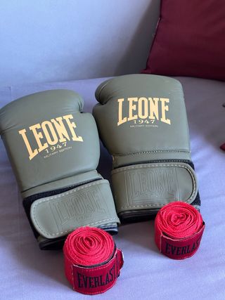 Guantes Boxeo Leone 1947 Military Edition