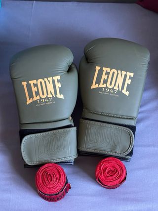 Guantes Boxeo Leone 1947 Military Edition
