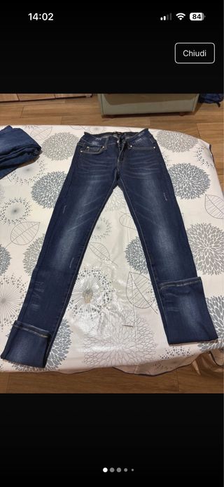 Jeans blu skinny