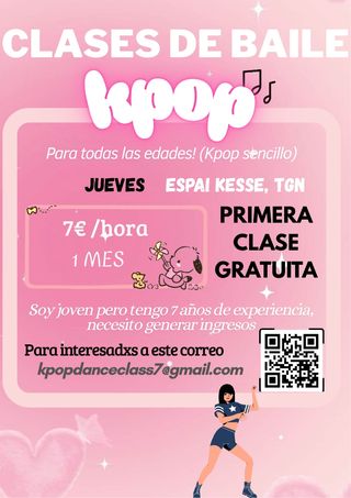 Clases de baile Kpop Tarragona 
