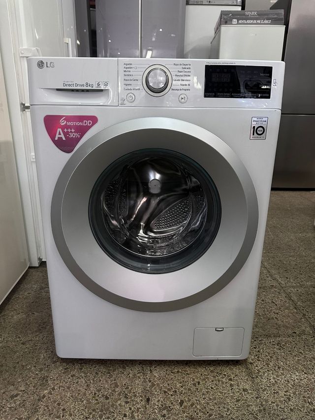 Lavadora LG 8kg Direct Drive con garantía transpor