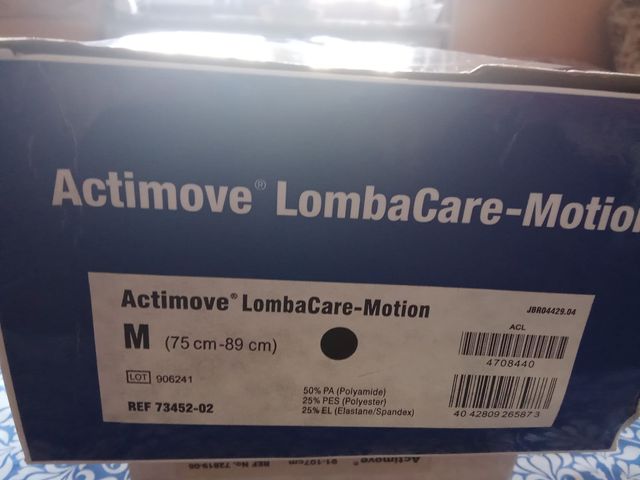 Faja Lumbar Actimove LombaCare-Motion Talla M