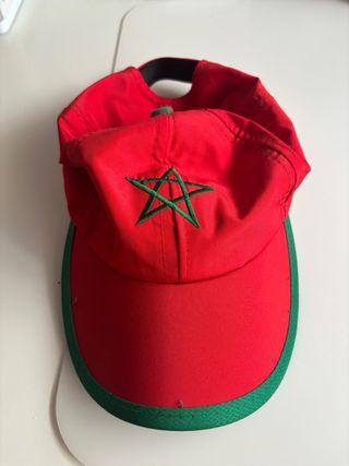 Gorra Marruecos Estrella Verde Roja