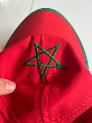 Gorra Marruecos Estrella Verde Roja