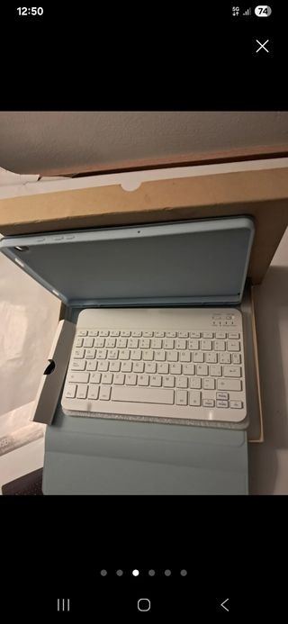 Funda + Teclado  Samsung Galaxy A9 Plus 11"